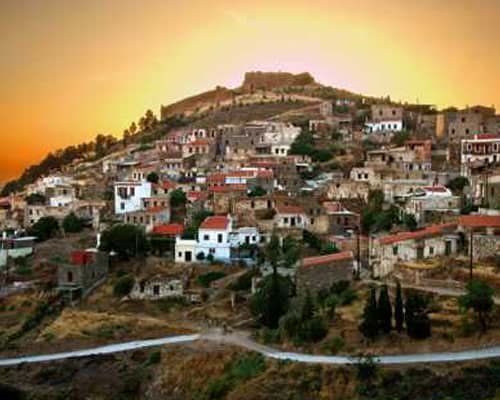 Sakız Adası Köyler Volissos